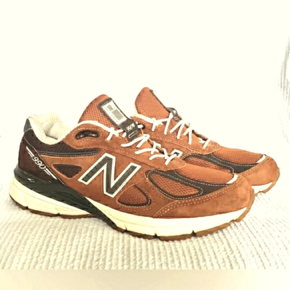 🌟SEE NEW LISTING🌟🎉HP!🎉 🦁L.L. BEAN x New Balance 990 V4 🤎 Womens 8.5 - Picture 5 of 15